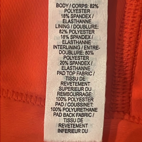 Nike Swoosh Women's Medium-Support Padded Zip-Front Sports Bra Chile Red Small - Picture 16 of 16